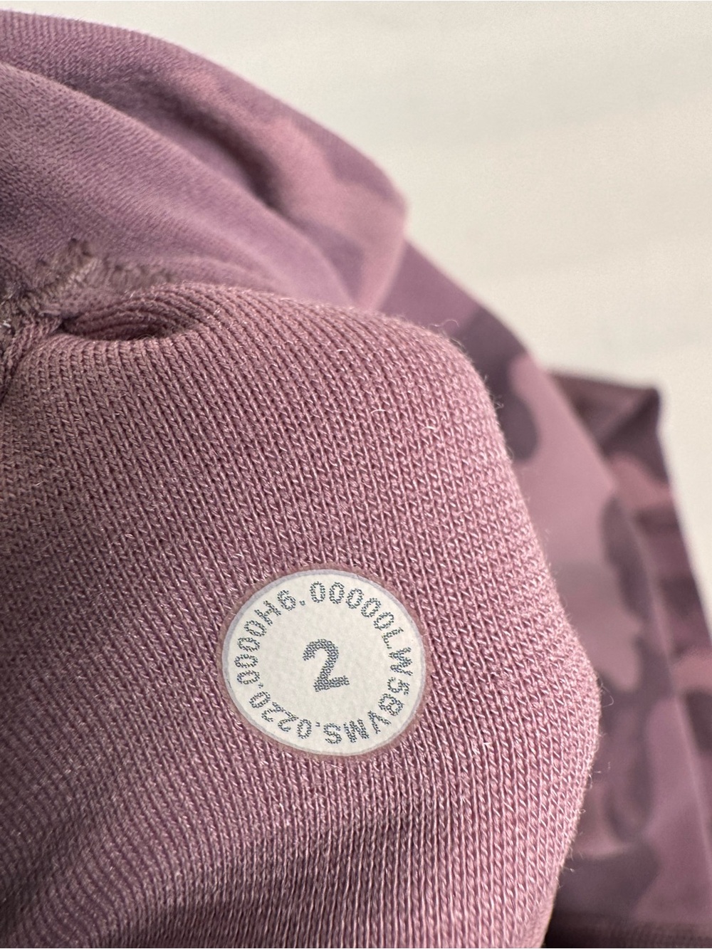 Lululemon Align Pant II 25" Incognito Camo Pink Taupe Multi Women’s 2 Retail $98 - Picture 4 of 6